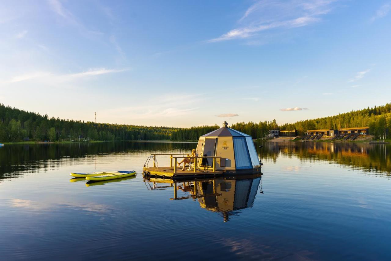 Hotel Lake Igloo Ukkohalla Hyrynsalmi Exterior foto